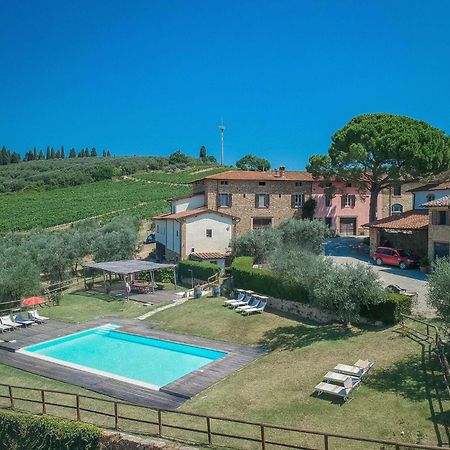 Апартаменты Fattoria Le Fonti Поджибонси Экстерьер фото