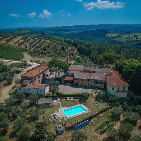 Апартаменты Fattoria Le Fonti Поджибонси Экстерьер фото